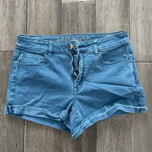 American eagle hi-rise shortie size 10